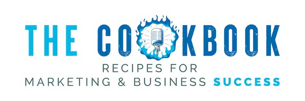 Logo for The Cookbook Podcast
