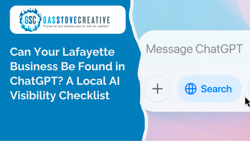 Can Your Lafayette Business Be Found in ChatGPT?